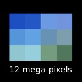 12 mega pixels