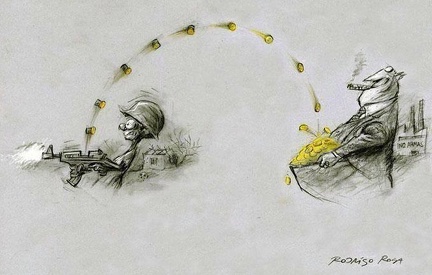 war is money
