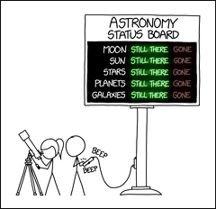 astronomy status board